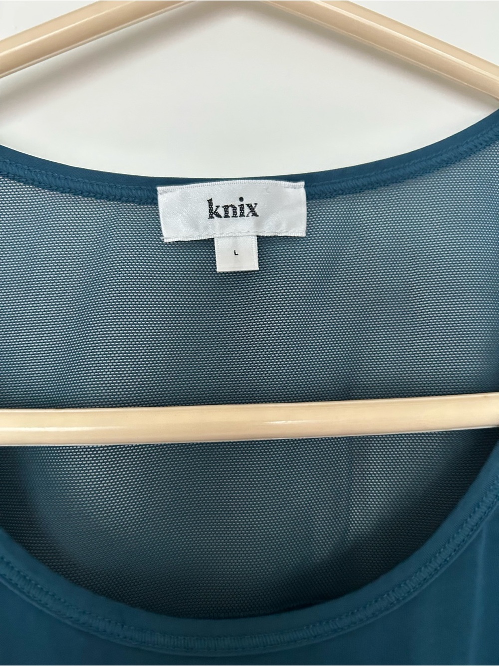 KNIX sz L workout top blue - Picture 3 of 7